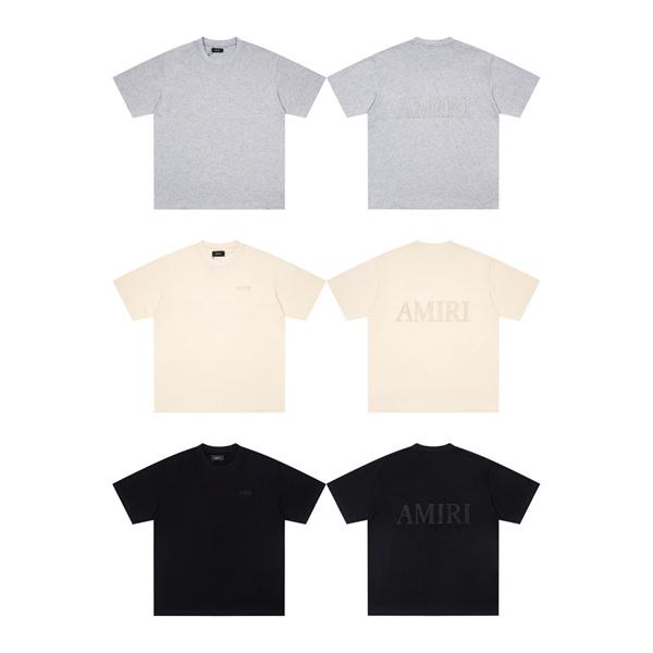 バックロゴデザイン メンズ 新品 お買い得 リラックスシルエット AMIRI アミリ コピー 半袖カットソー ストリートトップス