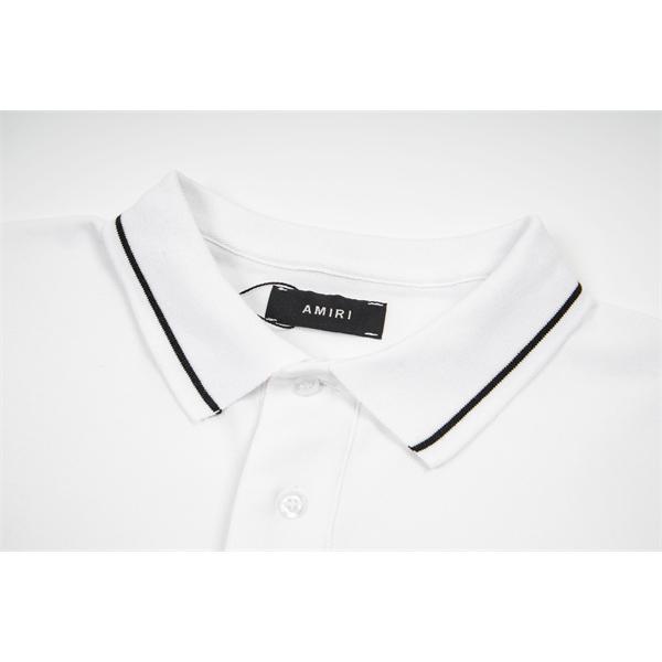AMIRI アミリ コピー ポロシャツ 2026新作 メンズ 春夏おすすめ 上質 快適 ワンポイントロゴ デイリー使い