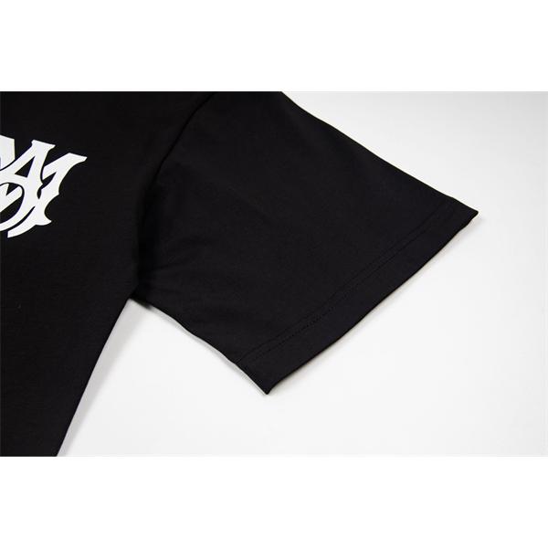 AMIRI アミリ コピー Tシャツ ワイドシルエット メンズ 新作 ワンポイントロゴ バックプリント こなれ感 売れ筋トップス