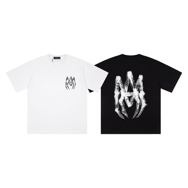 バックグラフィック ワンポイントロゴ 春夏おすすめ ストリート映え AMIRI アミリ コピー Tシャツ メンズ 半袖 デイリーコーデ
