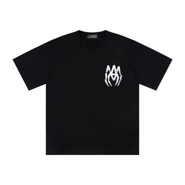 バックグラフィック ワンポイントロゴ 春夏おすすめ ストリート映え AMIRI アミリ コピー Tシャツ メンズ 半袖 デイリーコーデ