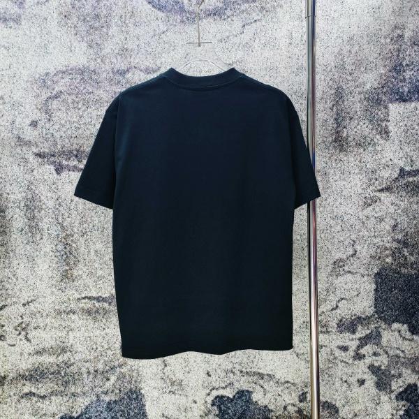 LOEWE コピー ロエベ ハートアナグラム刺繍 半袖Tシャツ ワンポイントデザイン リラックスフィット 2026新作 人気トップス