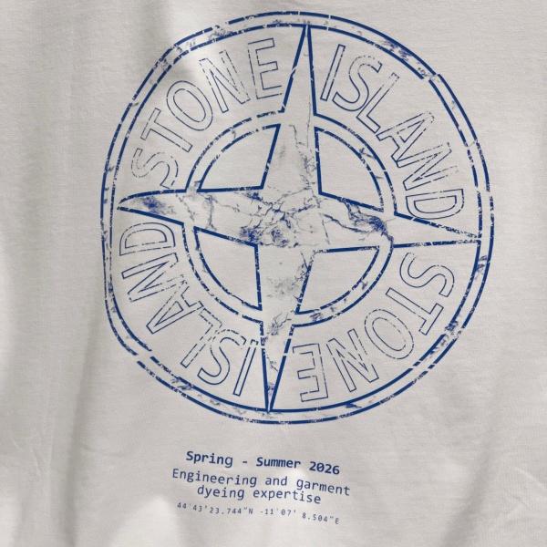 STONE ISLAND コピー ストーンアイランド バックコンパスグラフィックT