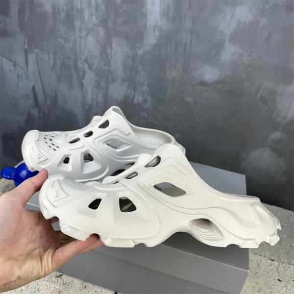 バレンシアガサンダルコピー2026トレンドBALENCIAGA Mold Closed Rubber Sandals Yellow 