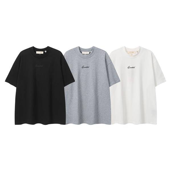 シンプルロゴ フロント刺繍 大人カジュアル デイリー主力 FOG Essentials エッセンシャルズ コピー 半袖Tシャツ