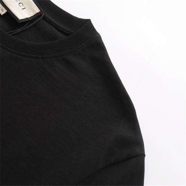 GUCCI グッチ コピー Tシャツ 半袖 ビッグロゴ フロントプリント デイリー主力 今っぽい カジュアル人気商品