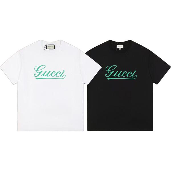 ロゴ入り ミニマル映え GUCCI グッチ コピー 半袖トップス 一枚で決まる 今っぽい カジュアル注目アイテム