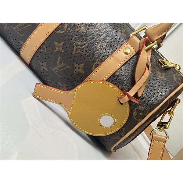 ボストンバッグ モノグラム総柄 45cm LOUIS VUITTON ルイヴィトン コピー ショルダー付き 収納力 週末旅行向け