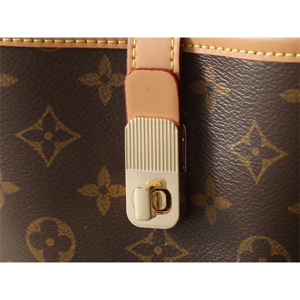 バケットバッグ 縦型フォルム LOUIS VUITTON ルイヴィトン コピー ショルダー付き きれいめ外出バッグ
