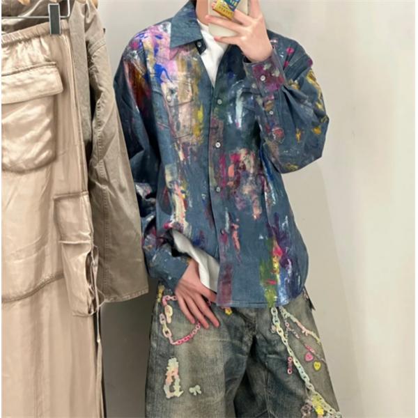2026人気最新 ACNE STUDIOS アクネストゥディオズ長袖シャツコピーオーバーサイズ個性的
