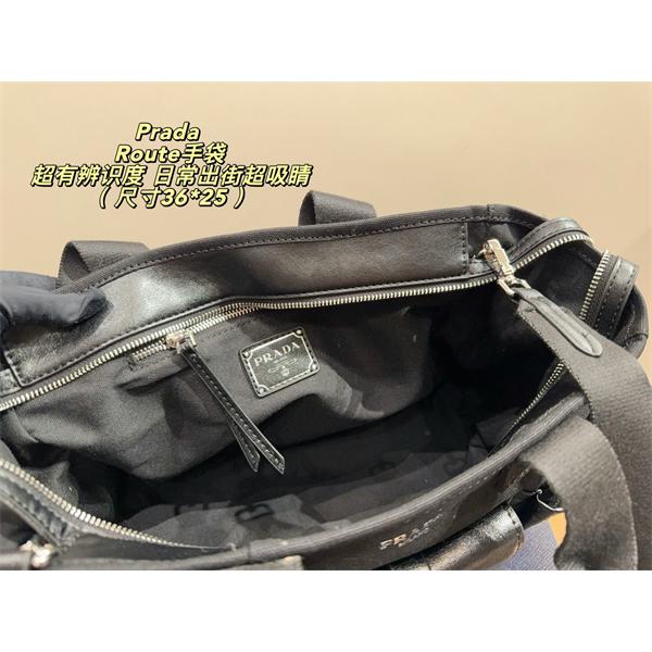 Prada Route 2026春夏プラダハンドバッグコピー大容量通勤通学斜め掛け人気オシャレ上品