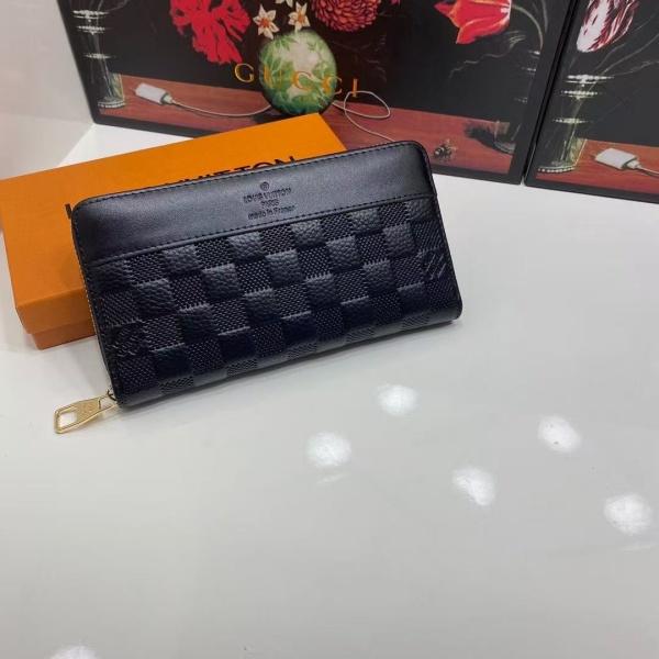 LOUIS VUITTON ルイヴィトン ラウンドファスナー長財布 ダミエ調エンボスレザー 大容量収納 使いやすい 売れ筋候補