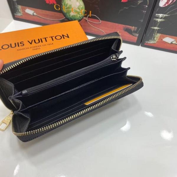 LOUIS VUITTON ルイヴィトン ラウンドファスナー長財布 ダミエ調エンボスレザー 大容量収納 使いやすい 売れ筋候補