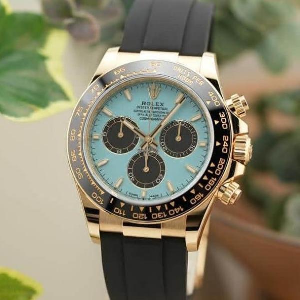 ROLEX ロレックス クロノグラフスタイル 自動巻き腕時計 ラバー仕様 デイリー主力 こなれ見え