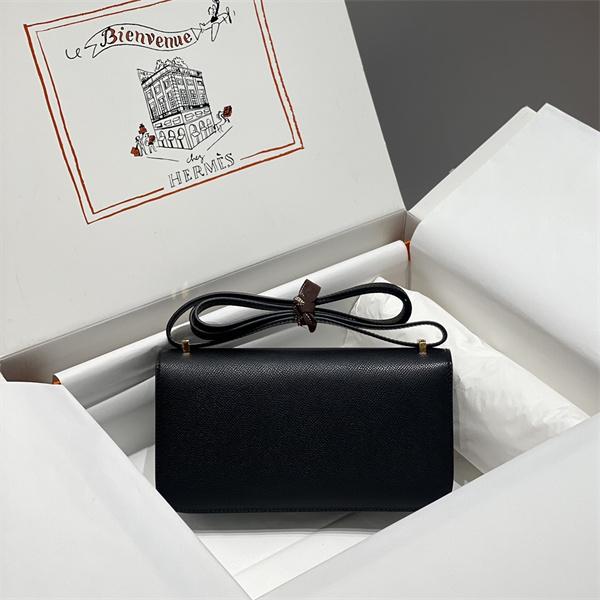 Hermès Constance Elan 2026トレンドエルメスショルダーバッグコピー黒色上品