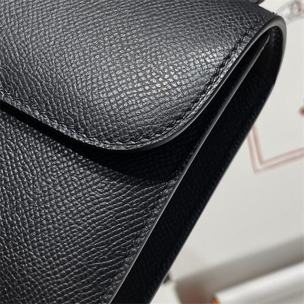 Hermès Constance Elan 2026トレンドエルメスショルダーバッグコピー黒色上品