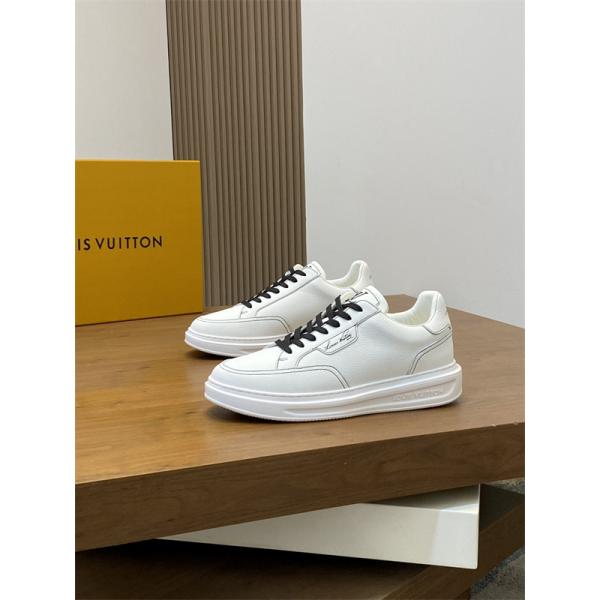 LOUIS VUITTONルイビトンスニーカースーパーコピー 人気Monogram lougou上質ホワイト