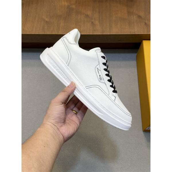 LOUIS VUITTONルイビトンスニーカースーパーコピー 人気Monogram lougou上質ホワイト