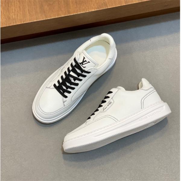 LOUIS VUITTONルイビトンスニーカースーパーコピー 人気Monogram lougou上質ホワイト