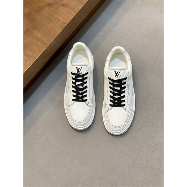 LOUIS VUITTONルイビトンスニーカースーパーコピー 人気Monogram lougou上質ホワイト