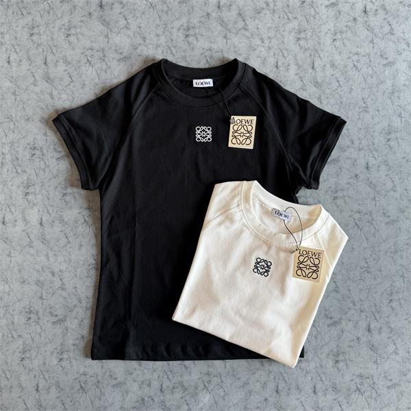 レディースファッション☆ロエベtシャツコピー新作2026流行りシンプルデザインSML