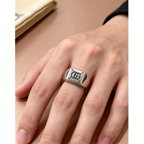 GUCCIグッチリングコピーAnger Forestシリーズ 芸能人愛用人気2026最新作高級アクセサリー