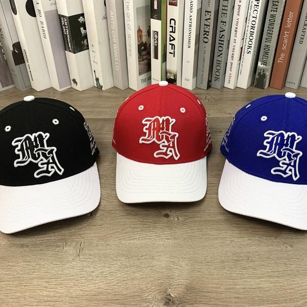 AMIRI コピー ロゴ刺繍キャップ ベースボールキャップ 配色デザイン 旬顔 ストリート 人気アイテム