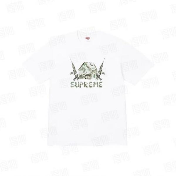 Supreme コピー SS26 WEEK7 Origami Tee 春季限定 折り紙プリントTシャツ 男女兼用 着映え 半袖
