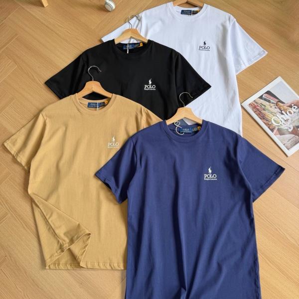 POLO Ralph Lauren コピー ワンポイントロゴTシャツ ミニマルデザイン 半袖カットソー 人気上昇中 デイリー主力