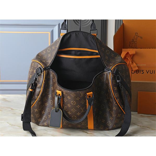 ブラウンモノグラム 売れ筋候補 ダッフルスタイル LOUIS VUITTON ルイヴィトン コピー バッグ 週末旅行 トラベル主力