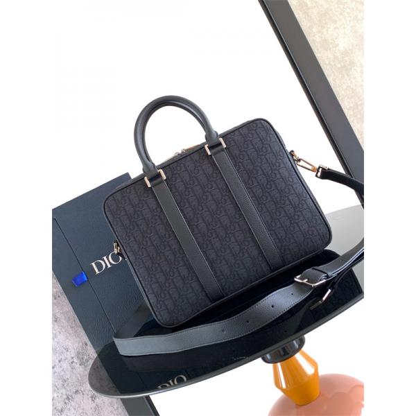 Dior Oblique ★ディオールビジネスバッグコピー品質保証収納性抜群1ESBR180YKY H03E