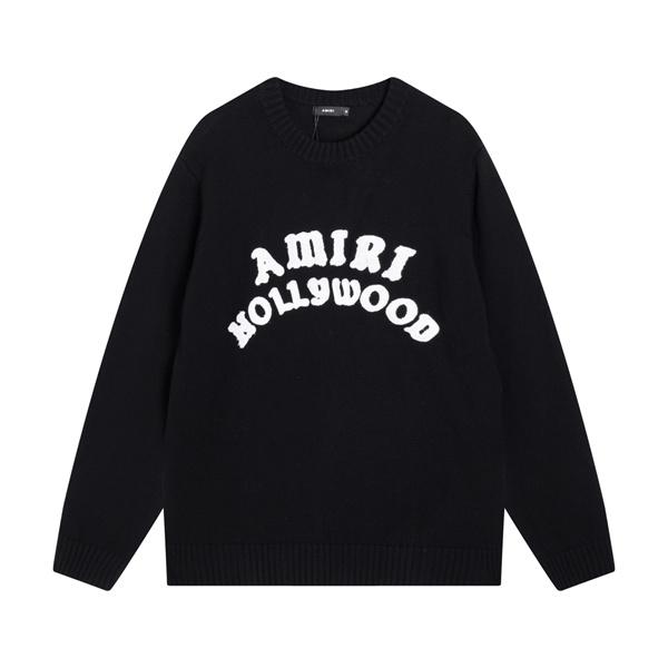 フロントロゴ プルオーバー ヴィンテージ風 AMIRI アミリ コピー セーター アメカジ映え デイリー主役