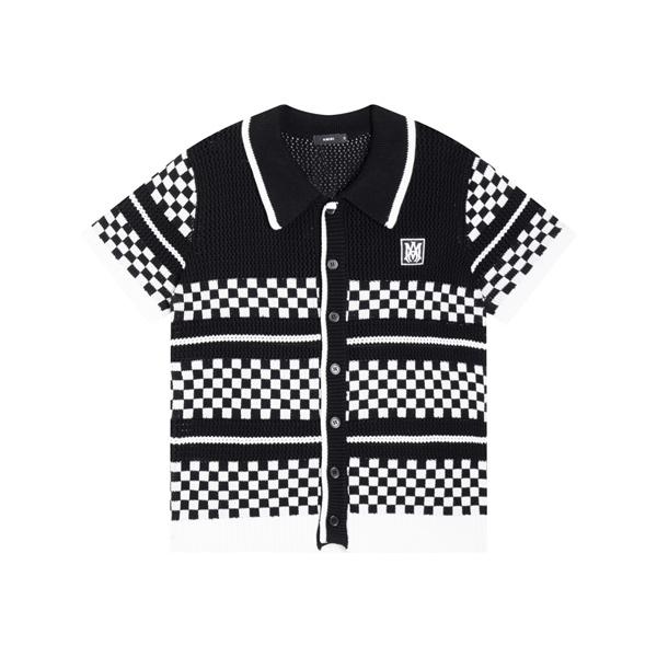 クラシックモチーフ ニットポロセットアップ モードカジュアル AMIRI アミリ コピー セットアップ 洗練スタイル 着回し力抜群
