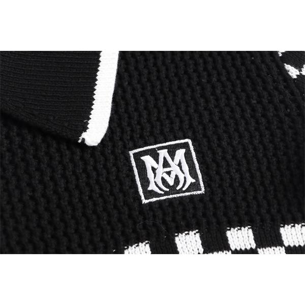 クラシックモチーフ ニットポロセットアップ モードカジュアル AMIRI アミリ コピー セットアップ 洗練スタイル 着回し力抜群
