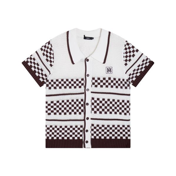 クラシックモチーフ ニットポロセットアップ モードカジュアル AMIRI アミリ コピー セットアップ 洗練スタイル 着回し力抜群