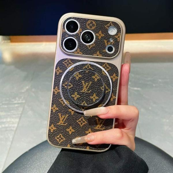 LOUIS VUITTON コピー IPHONE17 新作 iPhoneケース MagSafe対応 レザー調 耐衝撃 人気上昇中