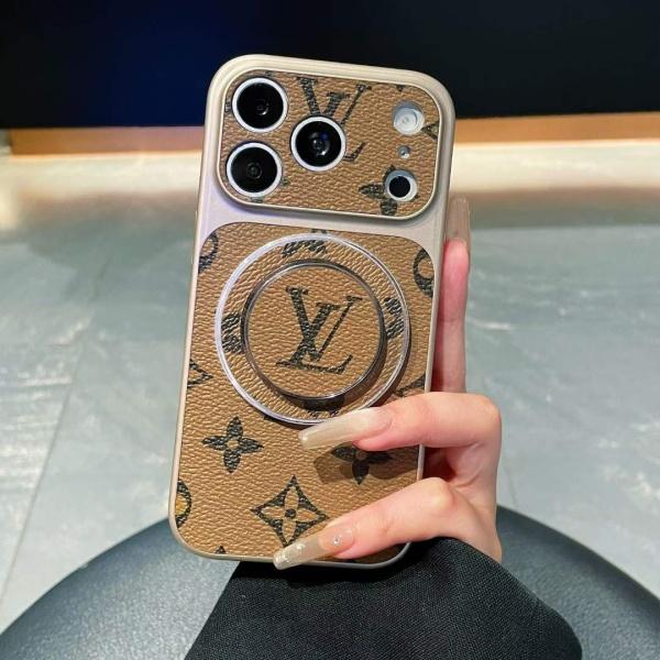 LOUIS VUITTON コピー IPHONE17 新作 iPhoneケース MagSafe対応 レザー調 耐衝撃 人気上昇中