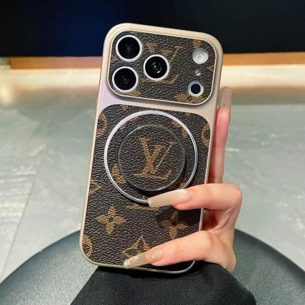 LOUIS VUITTON コピー IPHONE17 新作 iPhoneケース MagSafe対応 レザー調 耐衝撃 人気上昇中