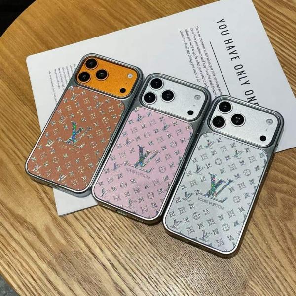 LOUIS VUITTON コピー IPHONE17 新作 iPhoneケース グリッターモノグラム ラメデザイン 耐衝撃 人気上昇中
