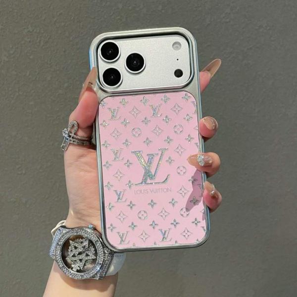 LOUIS VUITTON コピー IPHONE17 新作 iPhoneケース グリッターモノグラム ラメデザイン 耐衝撃 人気上昇中