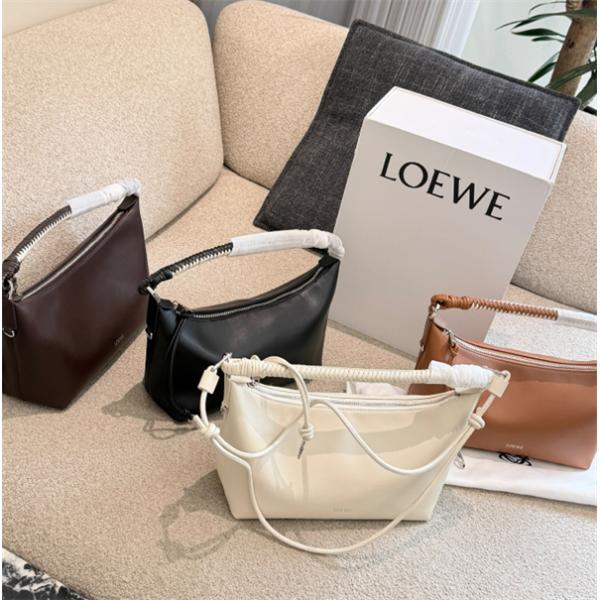 Loewe ロエベハンドバッグコピー2026人気新作ファッション最新トレンド4色斜め掛け