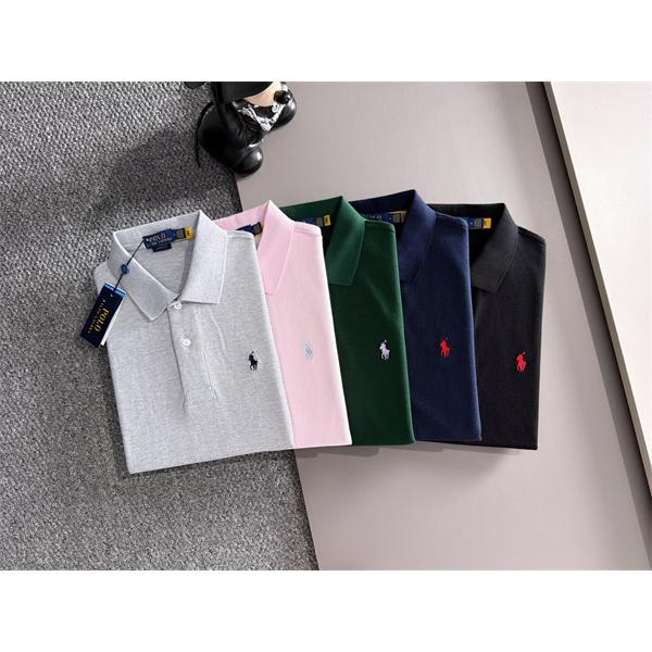 最新5色☆☆Polo Ralph Lauren ポロ ラルフローレンポロシャツメンズコピー  春夏使い勝手快適