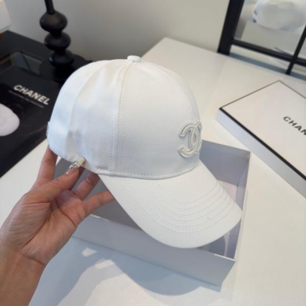 CHANEL シャネル 2026 CCロゴ刺繍ベースボールキャップ コットン ユニセックス シンプル 定番モデル