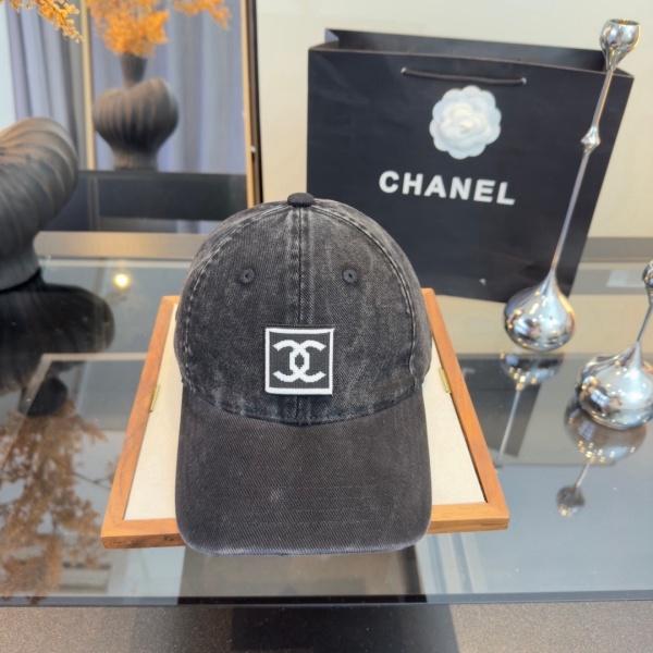 CHANEL シャネル 2026新作 CCロゴ刺繍ヴィンテージウォッシュベースボールキャップ コットン ユニセックス カジュアル 定番人気
