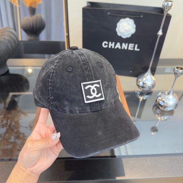 CHANEL シャネル 2026新作 CCロゴ刺繍ヴィンテージウォッシュベースボールキャップ コットン ユニセックス カジュアル 定番人気