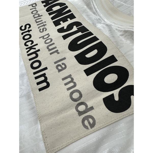 Acne Studios 26SS新作☆アクネストゥディオズ長袖tシャツ スーパーコピーテクニカルジャカードサッカーユニフォーム