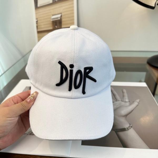 Dior ディオール 2026新作 ロゴ刺繍ベースボールキャップ キャンバス ユニセックス カジュアル 定番人気