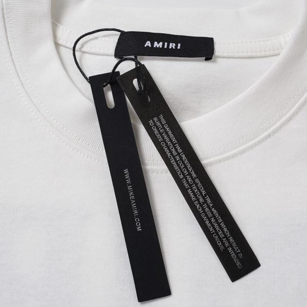 AMIRI アミリ 2026新作 ラインストーン ロゴプリント 半袖Tシャツ コットン クルーネック オーバーサイズ 人気