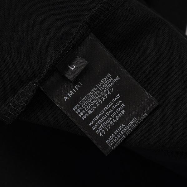 AMIRI アミリ 2026新作 ラインストーン ロゴプリント 半袖Tシャツ コットン クルーネック オーバーサイズ 人気