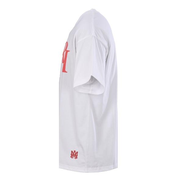 AMIRI アミリ 2026新作 発泡ロゴプリント 半袖Tシャツ コットン クルーネック オーバーサイズ 人気